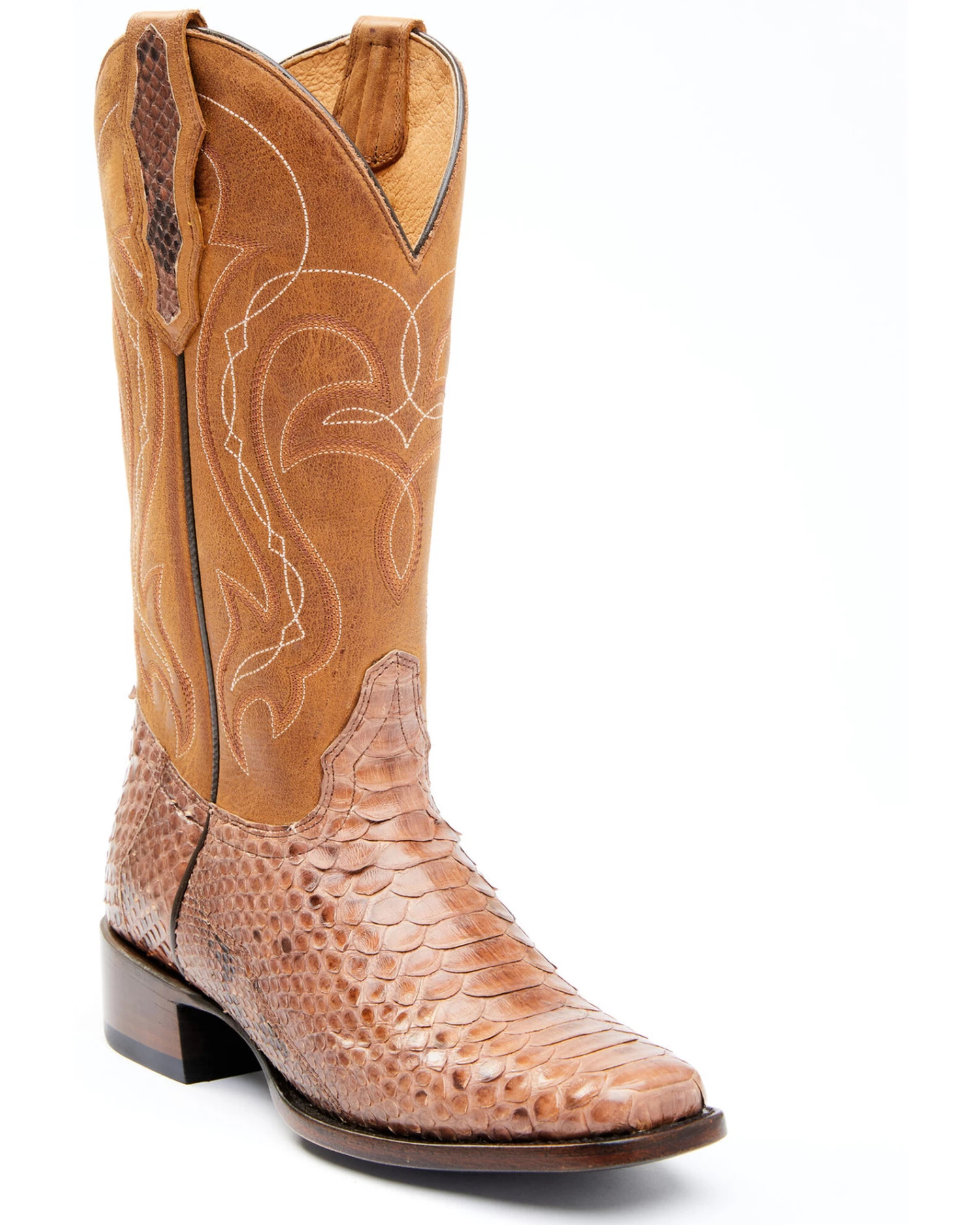 Shyanne Women's Geneva Exotic Snake Skin Western Boots - Square Toe 3 Shyanne Women's Geneva Exotic Snake Skin Western Boots - Square Toe