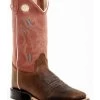 Cody James Boys' Inlay Western Boots - Broad Square Toe