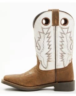 Cody James Boys' Pull On Leather Western Boots - Broad Square Toe 11 Cody James Boys' Pull On Leather Western Boots - Broad Square Toe -Best Cowboy Boot Store 2000346554 200 P3