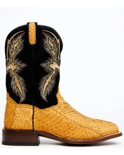 Dan Post Men's Exotic Sea Bass Skin Western Boots - Broad Square Toe 10 Dan Post Men's Exotic Sea Bass Skin Western Boots - Broad Square Toe -Best Cowboy Boot Store 2000349222 200 P2