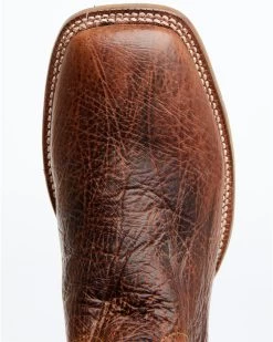 El Dorado Men's Rust Bison Western Boots - Broad Square Toe -Best Cowboy Boot Store 2000350218 220 P6