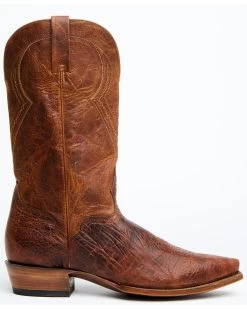 El Dorado Men's Rust Bison Western Boots - Snip Toe -Best Cowboy Boot Store 2000350233 220 P2