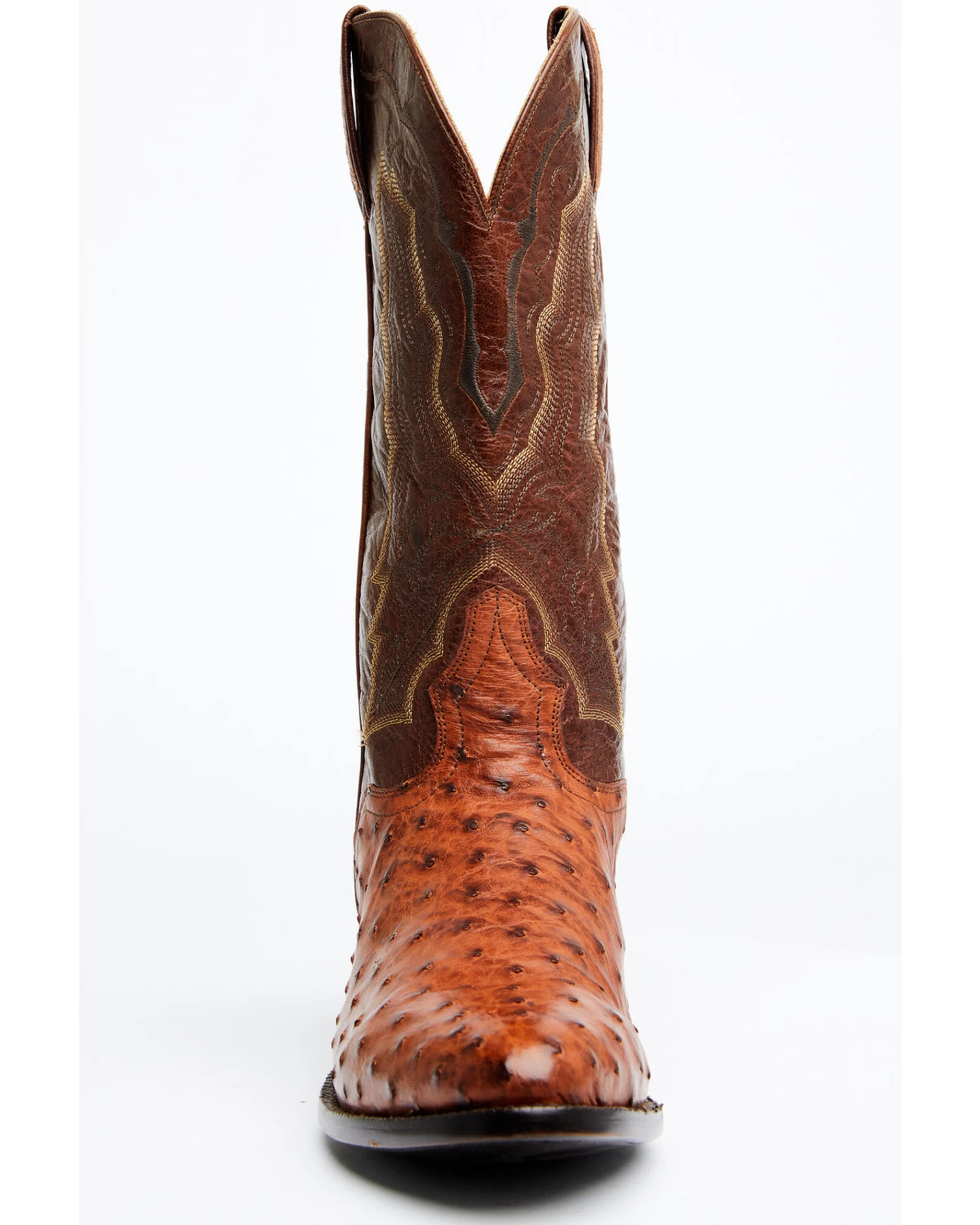 El Dorado Men's Exotic Full-Quill Ostrich Skin Western Boots - Medium Toe 6 El Dorado Men's Exotic Full-Quill Ostrich Skin Western Boots - Medium Toe - Image 4