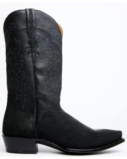 El Dorado Men's Exotic Stingray Skin Western Boots - Snip Toe -Best Cowboy Boot Store 2000350257 001 P2