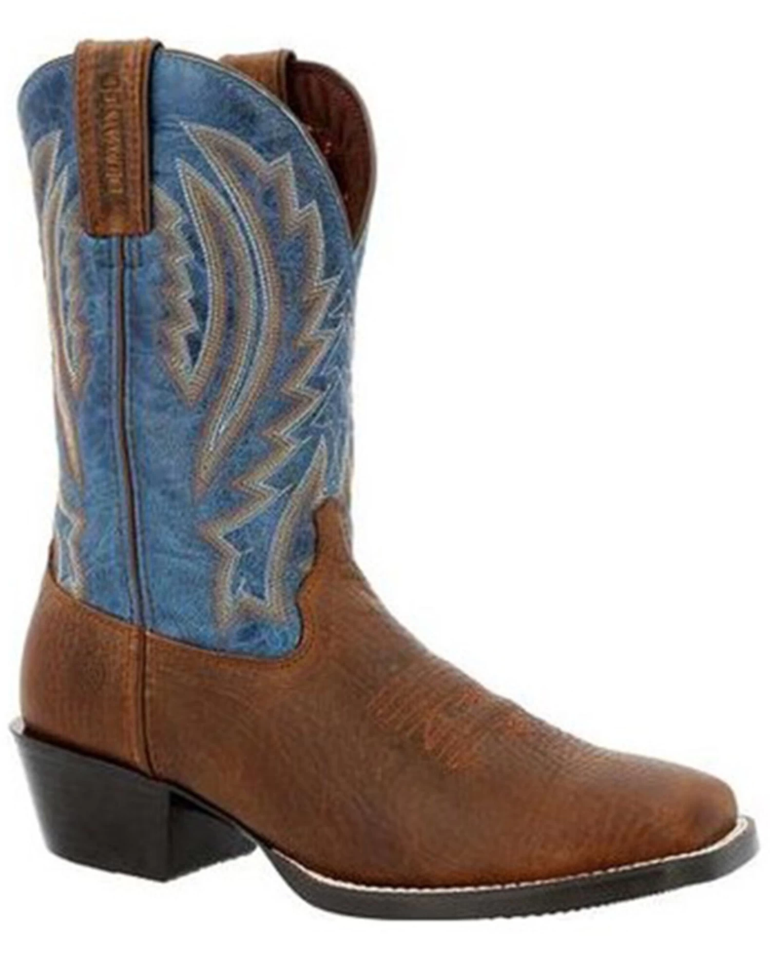 Durango Men's Westward Denim Western Performance Boots - Broad Square Toe 3 Durango Men's Westward Denim Western Performance Boots - Broad Square Toe