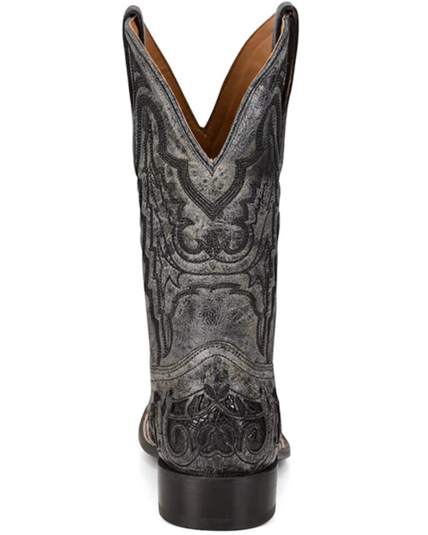 Corral Men's Exotic Alligator Inlay Western Boots - Broad Square Toe 6 Corral Men's Exotic Alligator Inlay Western Boots - Broad Square Toe - Image 4