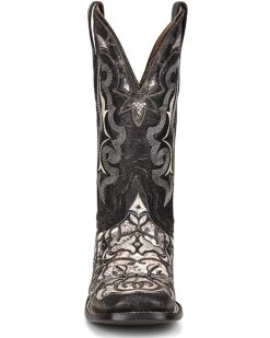 Corral Men's Exotic Python Skin Inlay Western Boots - Square Toe -Best Cowboy Boot Store 2000351143 001 P3