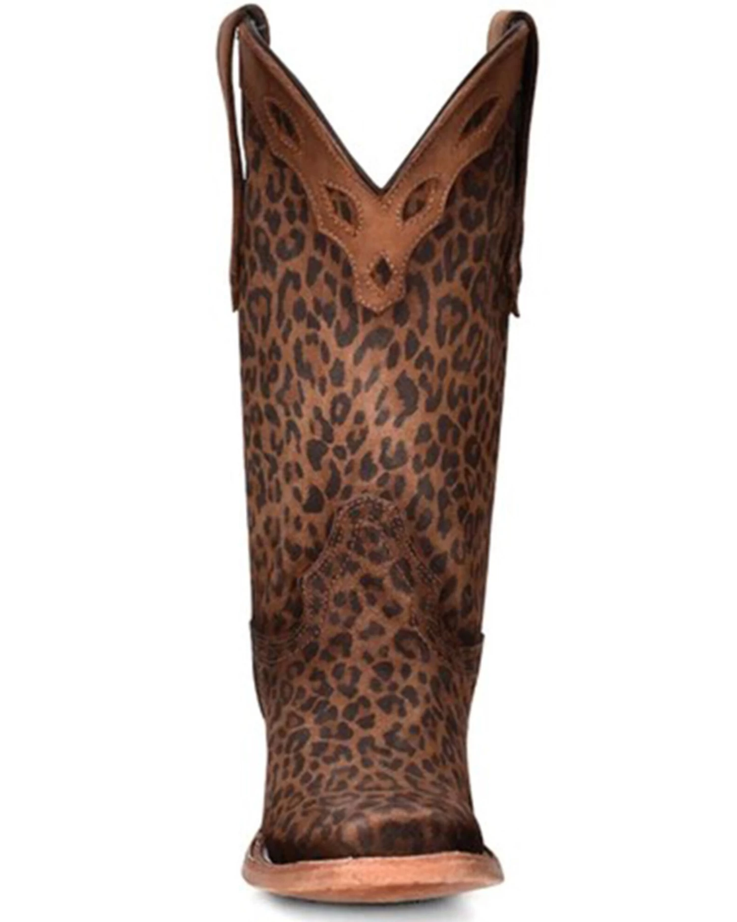 Corral Women's Leopard Print Western Boots - Square Toe 5 Corral Women's Leopard Print Western Boots - Square Toe - Image 3