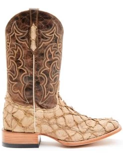 Cody James Men's Exotic Pirarucu Western Boots - Broad Square Toe 10 Cody James Men's Exotic Pirarucu Western Boots - Broad Square Toe -Best Cowboy Boot Store 2000351584 280 P2