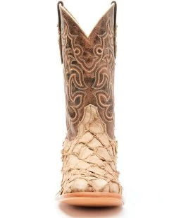 Cody James Men's Exotic Pirarucu Western Boots - Broad Square Toe 12 Cody James Men's Exotic Pirarucu Western Boots - Broad Square Toe -Best Cowboy Boot Store 2000351584 280 P4