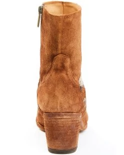 Marco Delli Women's Embroidered Eagle Fashion Booties - Round Toe -Best Cowboy Boot Store 2000353925 235 P5