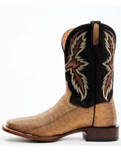 Dan Post Men's Taupe Water Snake Exotic Western Boots - Broad Square Toe 11 Dan Post Men's Taupe Water Snake Exotic Western Boots - Broad Square Toe -Best Cowboy Boot Store 2000354881 251 P3