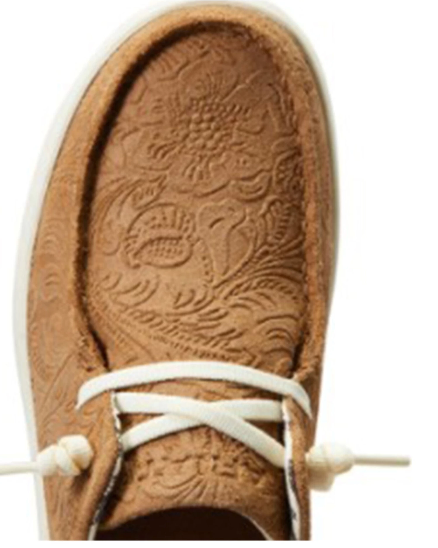 Ariat Women's Floral Emboss Hilo Flx Foam Casual Shoe - Moc Toe 6 Ariat Women's Floral Emboss Hilo Flx Foam Casual Shoe - Moc Toe - Image 4