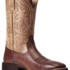 Ariat Men's Smooth Quill Ostrich Night Life Ultra Exotic Western Boot - Broad Square Toe  -Best Cowboy Boot Store 2000356436 200 P1