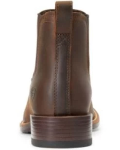 Ariat Men's Booker Distressed Brown Ultra Full-Grain Leather Ankle Boot - Round Toe 9 Ariat Men's Booker Distressed Brown Ultra Full-Grain Leather Ankle Boot - Round Toe -Best Cowboy Boot Store 2000356444 200 P3