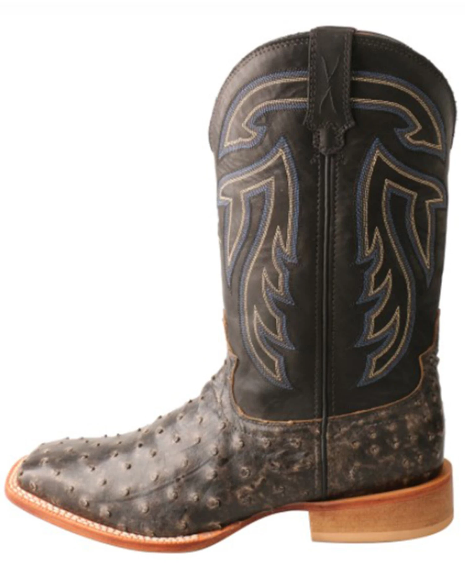 Twisted X Twistex X Men's Ruff Stock Fill-Quill Ostrich Vamp Exotic Western Boot - Broad Square Toe 5 Twisted X Twistex X Men's Ruff Stock Fill-Quill Ostrich Vamp Exotic Western Boot - Broad Square Toe - Image 3