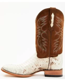 Cody James Men's Bone Python Exotic Western Boot - Broad Square Toe -Best Cowboy Boot Store 2000356761 200 P3