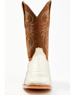 Cody James Men's Bone Python Exotic Western Boot - Broad Square Toe -Best Cowboy Boot Store 2000356761 200 P4