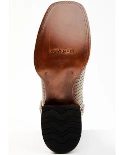 Cody James Men's Cobra Brown Exotic Western Boots - Broad Square Toe  -Best Cowboy Boot Store 2000356778 200 P7