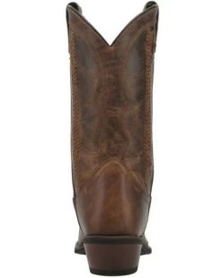 Laredo Men's Murphy Braid Bucklace Distressed Western Boots - Snip Toe  -Best Cowboy Boot Store 2000356844 240 P5