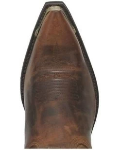 Laredo Men's Murphy Braid Bucklace Distressed Western Boots - Snip Toe  -Best Cowboy Boot Store 2000356844 240 P6