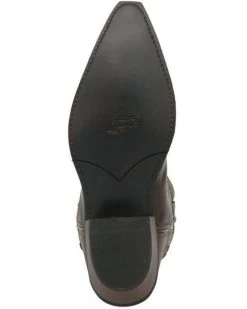 Laredo Men's Murphy Braid Bucklace Distressed Western Boots - Snip Toe  -Best Cowboy Boot Store 2000356844 240 P7