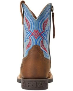 Ariat Boys' Double Kicker Easy Fit Distressed Western Boots - Broad Square Toe 9 Ariat Boys' Double Kicker Easy Fit Distressed Western Boots - Broad Square Toe -Best Cowboy Boot Store 2000357334 200 P3