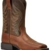 Ariat Boys' Amos Leather Western Boot - Broad Square Toe 1 Ariat Boys' Amos Leather Western Boot - Broad Square Toe -Best Cowboy Boot Store 2000357339 200 P1