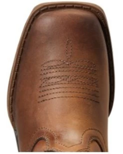 Ariat Boys' Anthem Patriot Easy Fit Distressed Brown Full-Grain Western Boot - Square Toe 11 Ariat Boys' Anthem Patriot Easy Fit Distressed Brown Full-Grain Western Boot - Square Toe -Best Cowboy Boot Store 2000357345 200 P4