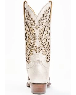 Caborca Silver By Liberty Black Women's Ely Inlay Western Boots - Snip Toe -Best Cowboy Boot Store 2000357745 103 P5