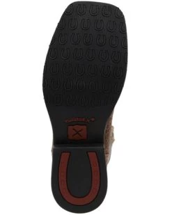 Twisted X Boys' Top Hand Western Boots - Broad Square Toe  -Best Cowboy Boot Store 2000358026 907 P6