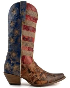 Dan Post Women's Stars & Stripes Western Boots - Snip Toe -Best Cowboy Boot Store 2000358662 942 P2