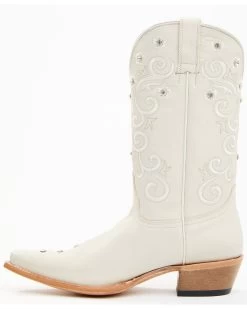 Shyanne Women's Victoria Hueso Studded Stitched Western Boots - Snip Toe  -Best Cowboy Boot Store 2000359368 100 P3