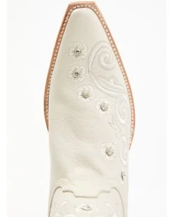 Shyanne Women's Victoria Hueso Studded Stitched Western Boots - Snip Toe  -Best Cowboy Boot Store 2000359368 100 P6