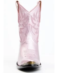 Idyllwind Women's Tickled Pink Metallic Leather Fashion Western Booties - Medium Toe  -Best Cowboy Boot Store 2000359732 650 P4