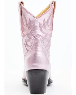 Idyllwind Women's Tickled Pink Metallic Leather Fashion Western Booties - Medium Toe  -Best Cowboy Boot Store 2000359732 650 P5