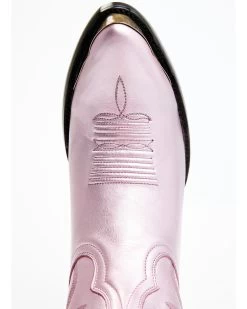 Idyllwind Women's Tickled Pink Metallic Leather Fashion Western Booties - Medium Toe  -Best Cowboy Boot Store 2000359732 650 P6