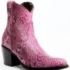 Idyllwind Women's Badass Exotic Python Western Booties - Medium Toe  -Best Cowboy Boot Store 2000359735 650 P1