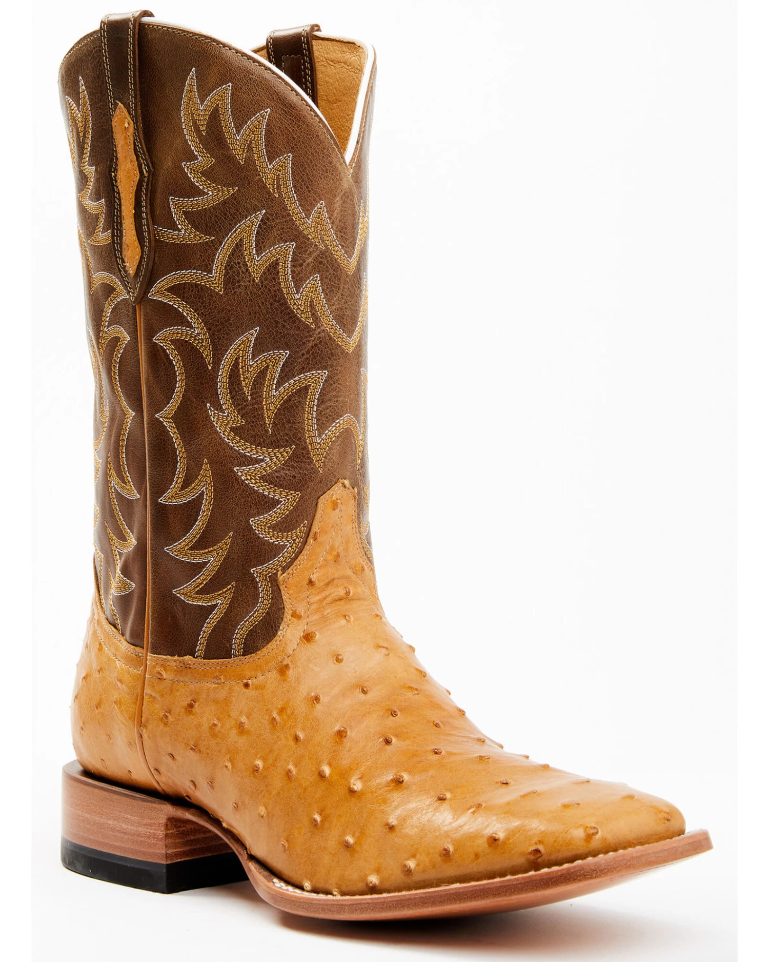 Cody James Men's Full-Quill Ostrich Exotic Western Boots - Broad Square Toe 3 Cody James Men's Full-Quill Ostrich Exotic Western Boots - Broad Square Toe