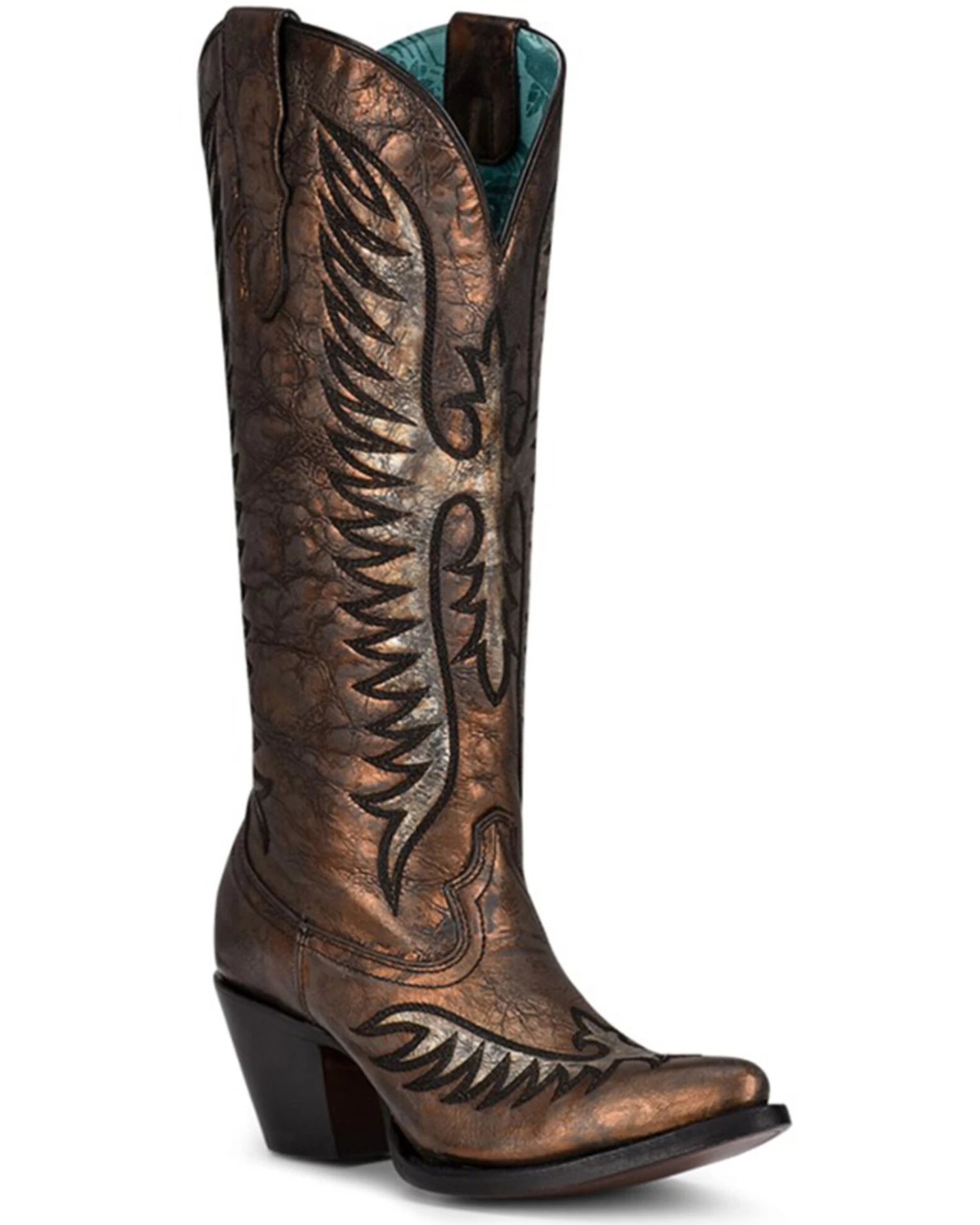 Corral Women's Embroidery Western Boots - Medium Toe 3 Corral Women's Embroidery Western Boots - Medium Toe