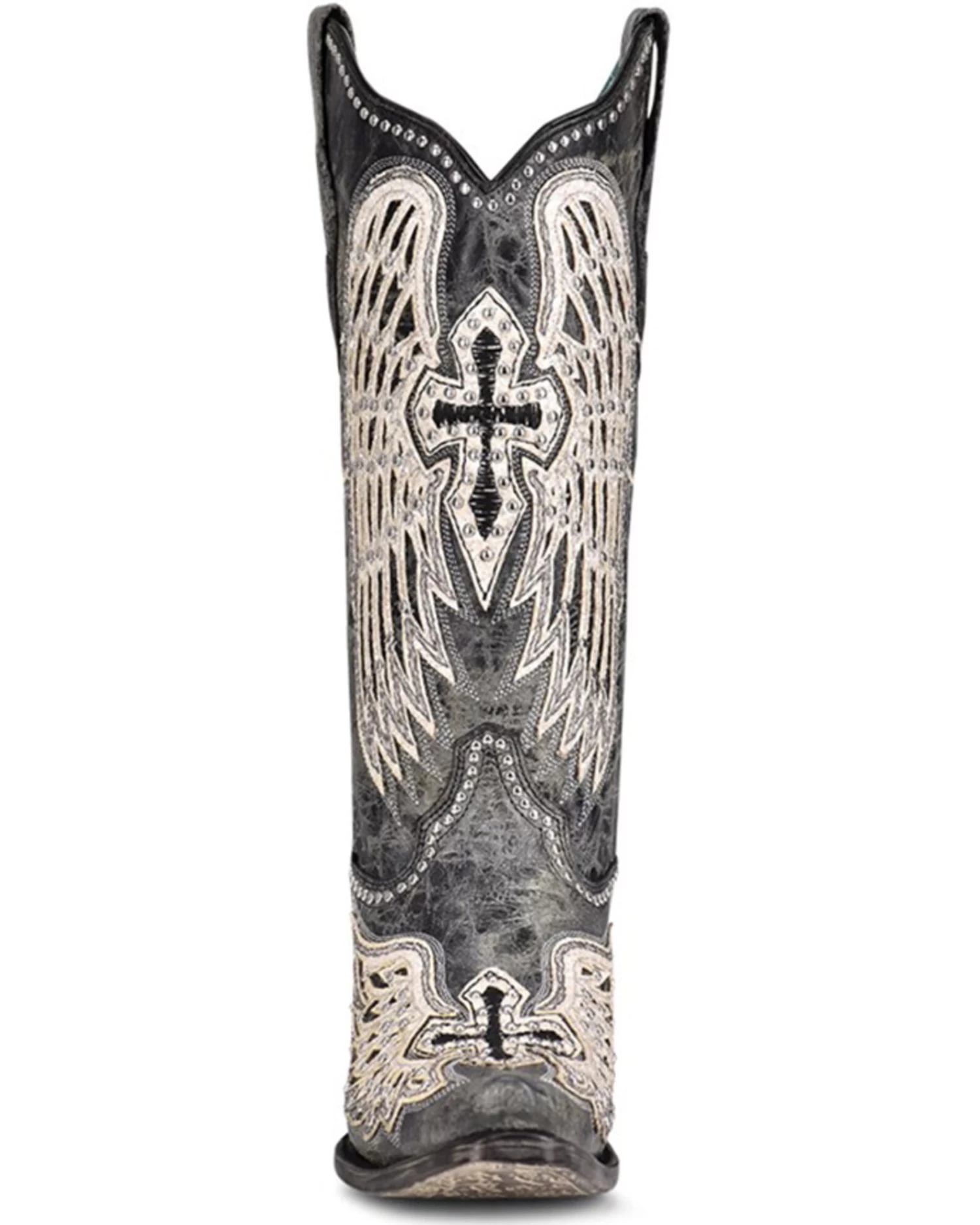 Corral Women's Cross & Wings Overlay Western Boots - Snip Toe 5 Corral Women's Cross & Wings Overlay Western Boots - Snip Toe - Image 3