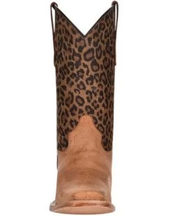 Circle G Girls' Leopard Print Western Boots - Square Toe -Best Cowboy Boot Store 2000361088 271 P3