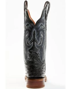 Dan Post Women's Embroidered Ostrich Western Boots - Broad Square Toe -Best Cowboy Boot Store 2000361557 001 P5