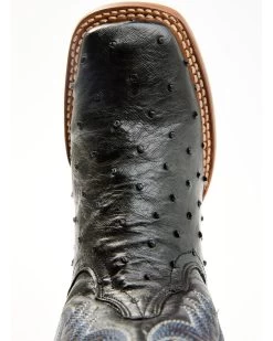 Dan Post Women's Embroidered Ostrich Western Boots - Broad Square Toe -Best Cowboy Boot Store 2000361557 001 P6