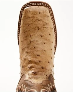 Dan Post Women's Exotic Full Quill Ostrich Western Boots - Broad Square Toe -Best Cowboy Boot Store 2000361559 295 P6