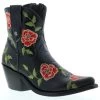 Liberty Black Women's Adela Rose Embroidery Fashion Booties - Snip Toe -Best Cowboy Boot Store 2000363850 001 P1
