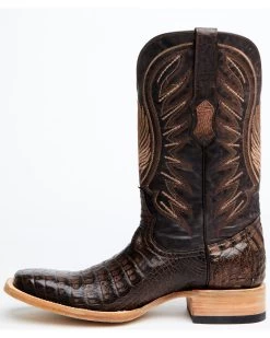 Tanner Mark Men's Shawnee Exotic Caiman Belly Western Boots - Broad Square Toe -Best Cowboy Boot Store 2000363915 201 P3