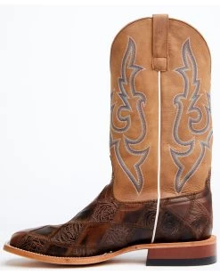 Horse Power Men's Patchwork Western Boots - Broad Square Toe -Best Cowboy Boot Store 2000364671 200 P3