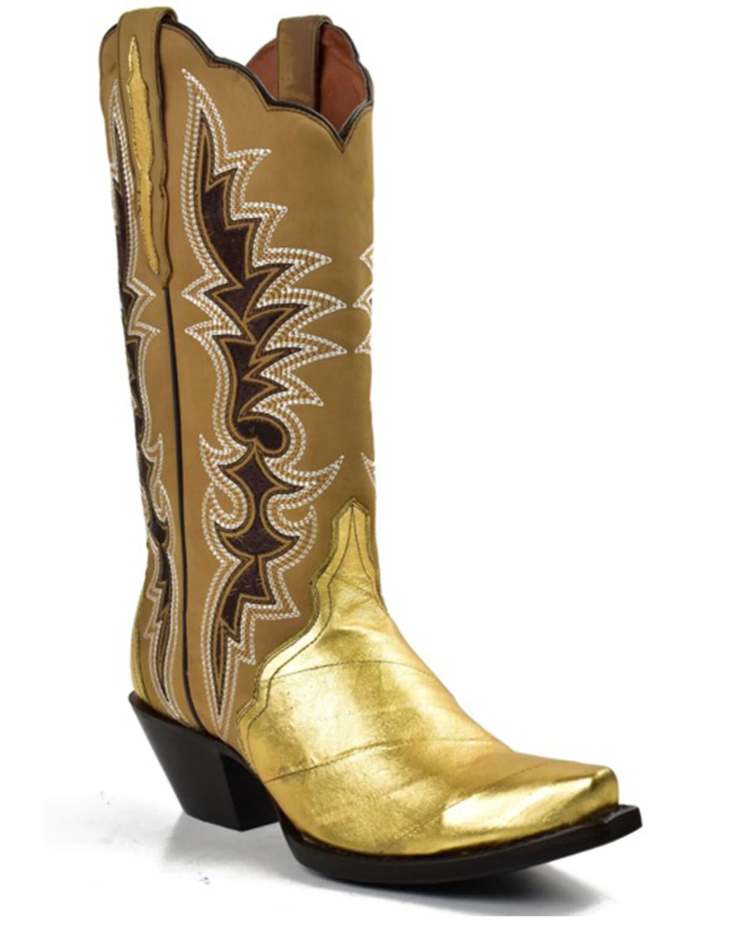Dan Post Women's Eel Exotic Western Boot - Snip Toe 3 Dan Post Women's Eel Exotic Western Boot - Snip Toe