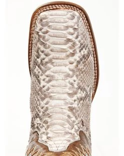 Dan Post Women's Back Cut Natural Python Exotic Western Boot - Broad Square Toe 14 Dan Post Women's Back Cut Natural Python Exotic Western Boot - Broad Square Toe -Best Cowboy Boot Store 2000367486 101 P6